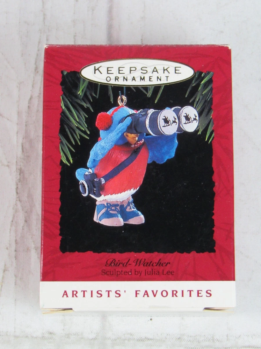 Christmas Bird Metal Collectible Holiday & Seasonal Ornaments 1990