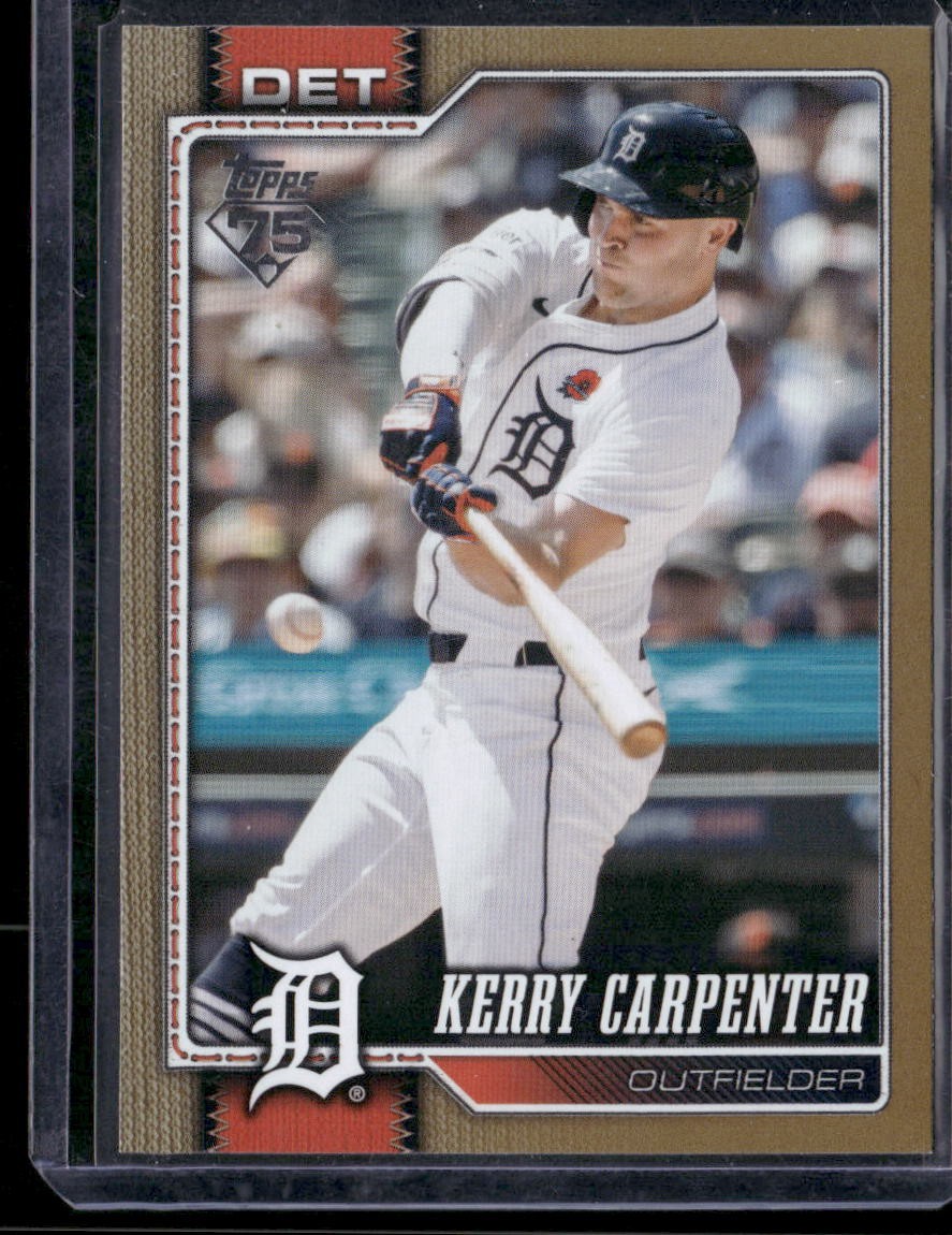 2026 Topps #61 Kerry Carpenter Gold #/2026