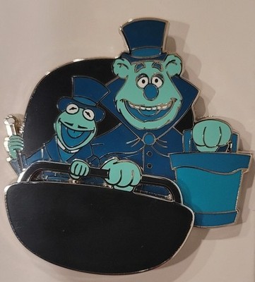 Disney Parks 2025 Haunted Mansion Muppets Kermit & Fozzy Doom Buggy OE Pin