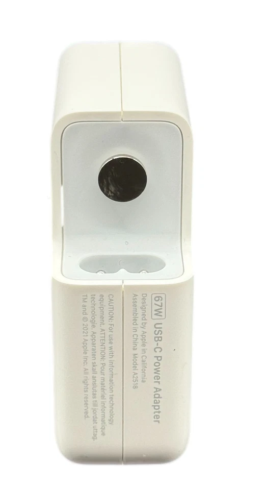 Caricabatterie originale Apple USB C 67W - Grado B - Per MacBook iPad iPhone ... - Immagine 2 di 4