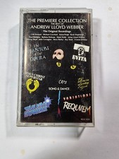 Best of Andrew Lloyd Webber Premiere Collection Vintage Cassette VG+ CS16