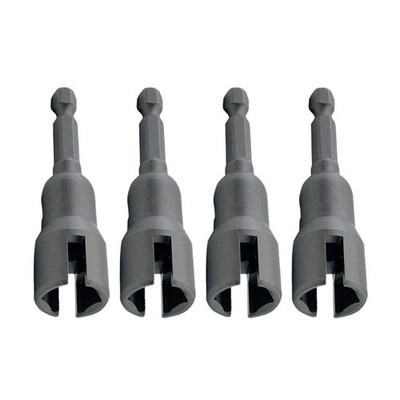 Wing Nut Driver Bit Bolt Hook Socket Wrenches 1/4inch-Hex Shank Socket Adapters