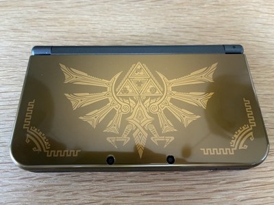 Nintendo 3DS XL Hyrule Edition mit Custom Firmware und vorinstallierten Spielen