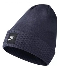 Image of Nike Mens Womens Futura Wolly Beanie Flexible Warm Winter Knitted Hats Cap