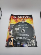 5 Movie Action Pack, Vol. 2 DVD DISC And Artwork ONLY NO Usps TRACKING
