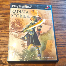 Radiata Stories Square Enix Sony PlayStation 2 PS2 Video Game T-Teen