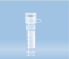 (1000) SARSTEDT 2mL PP Skirted Conical Micro Tubes w/ Screw Cap Knurl 72.694.106