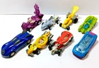 8 Vintage Hot Wheels Diecast Racers , Shark, Purple Rodzilla, Concept Cars 1:64