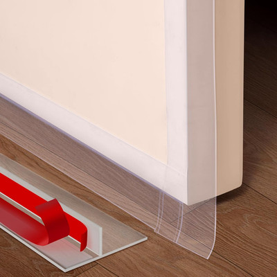 Benory 20Ft T-Shaped Silicone Weather Stripping Seal, Door Seal Tape for Doors a
