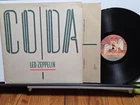 ROCK/HARD ROCK/EXCELLENT LP LED ZEPPELIN CODA 1982 PRODUCER J. PAGE SWAN SONG ST