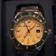 Spinnaker Dumas Cream / Stainless Steel Cream Dial 44mm Japanese Automatic Wri