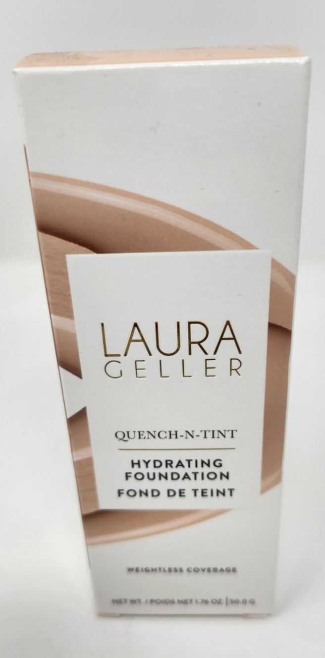 Laura Geller Quench-n-Tint Tinted Moisturizer Light 1.76oz NEW Lightweight