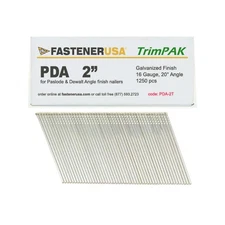 2" ANGLE FINISH NAILS 16GA GALV 1,250ct | PDA-2T