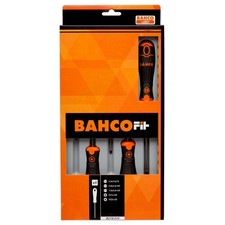 Bahco BahcoFit Screwdriver Set Slot/PZ - 5 Piece