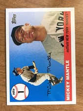 2006 Topps  Mickey Mantle Home Run History  Mickey Mantle #MHR1 NY Yankees