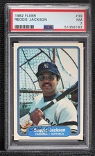 1982 Fleer Reggie Jackson #39 PSA 7 HOF 0nr3