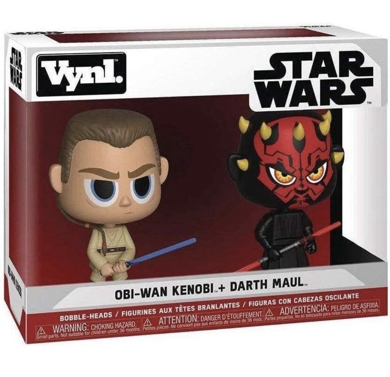 Funko VYNL.: Star Wars - 2 Pack - Obi-Wan Kenobi & Darth Maul