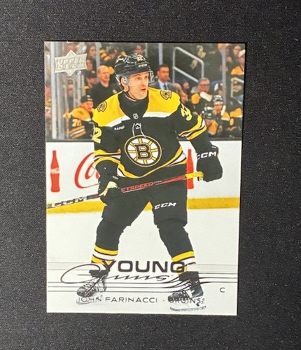 2025-26 Upper Deck Series 2 John Farinacci Young Guns - Bruins #496 | eBay