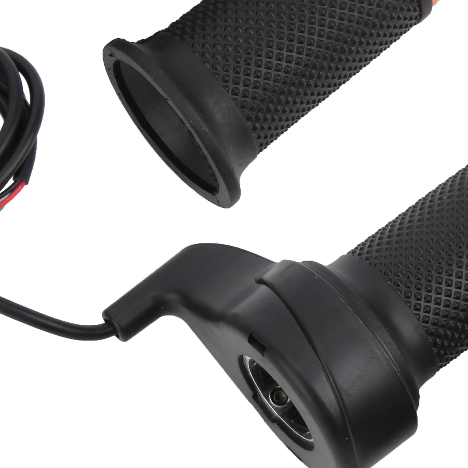 500W Electric Bike Throttle Grips Anti‑Slip Controller For Electric Bicycles Use