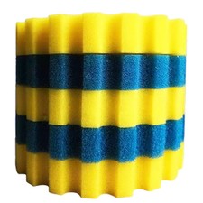 Foam Filter Pads Fit CPF-10000 Pressure Pond Filter Koi Fish, Blue Yellow