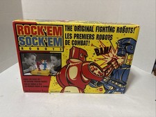 Rock 'em Sock 'em Robots Game Never Used Open Box Excellent Condition 