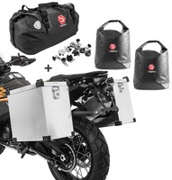 Alukoffer M4 35-40L FüR Ducati Scrambler / 1100 + Hecktasche + Innentaschen