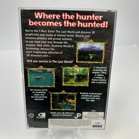 The Lost World: Jurassic Park Game for Sega Saturn | No Front Cover Art