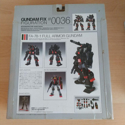 FIX FIGURATION 0036 FULL ARMOR GUNDAM Frame Model Action FIX FIGURATION 0036 FULL ARMOR GUNDAM Frame Model Action