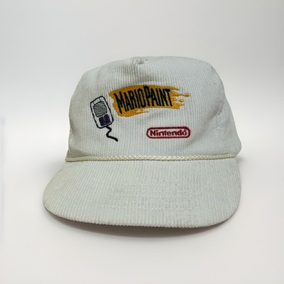 Rare Vintage Mario Paint Nintendo Hat