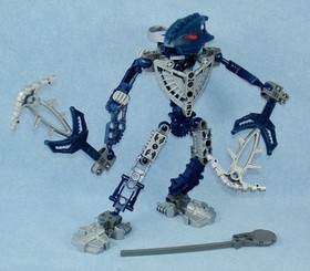 2005 Lego Bionicle HORDIKA (8736- 8741) Metru Nui Toa - Complete in Canisters