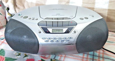 Sony CFD-S250 Stereo Radio FM/AM CD Cassette Player Recorder Boombox TESTED