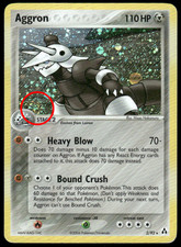 SWIRL 🌀 Pokemon Card - Aggron Legend Maker 2/92 Holo Rare MP on eBay