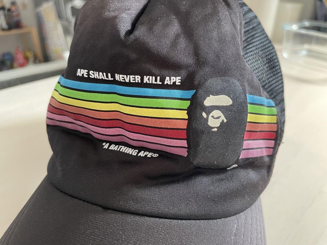 帽子 a bathing ape 90s 90s A BATHING APE BAPE TO BAPE CAP - メルカリ
