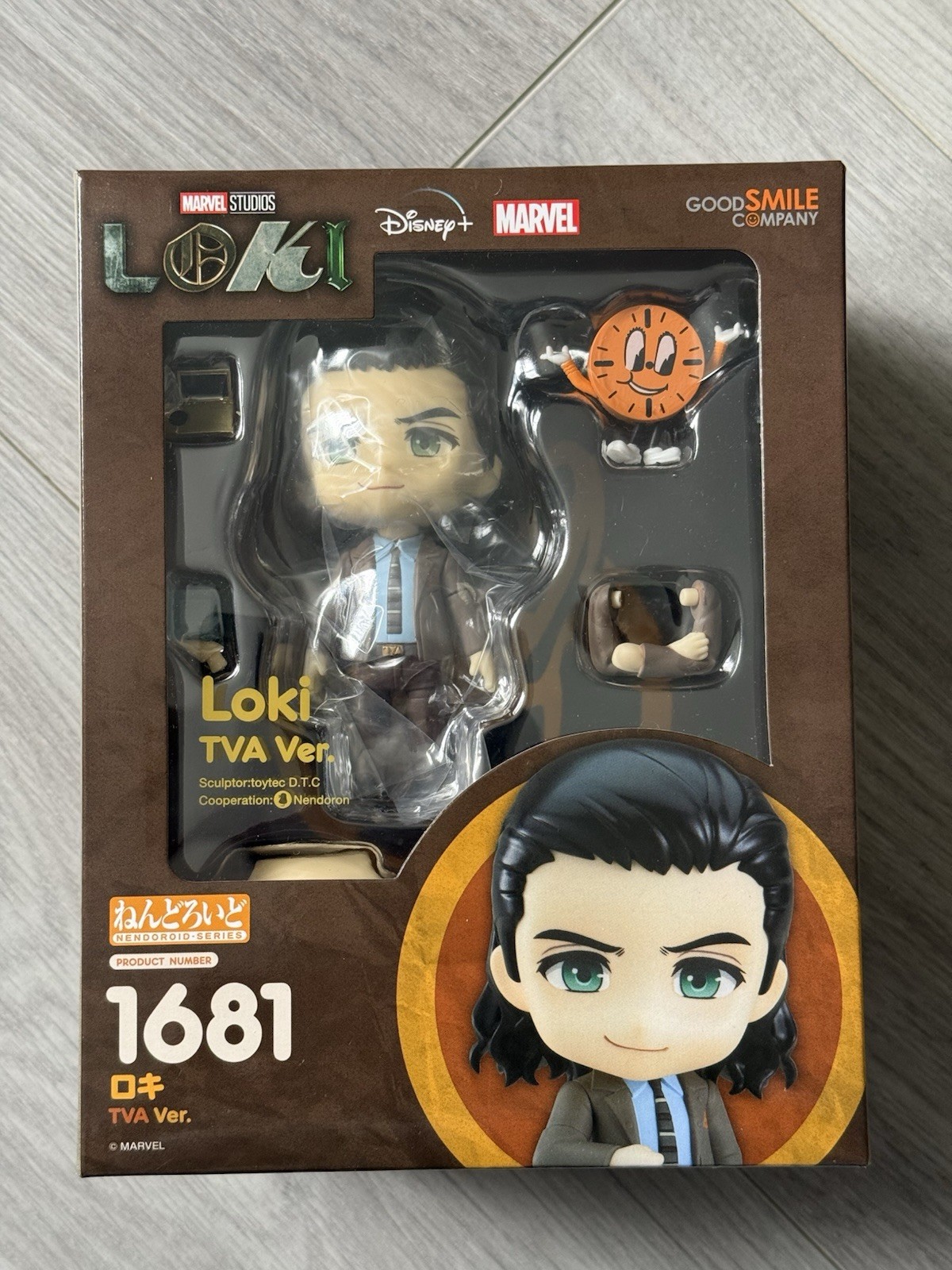 Good Smile Company Nendoroid Loki TVA Ver. Boxed Figure Marvel Disney 1681