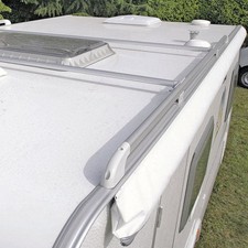 Fiamma Aluminium 3M 2 Bars Roof Rail Luggage Carrier System Motorhome Campervan