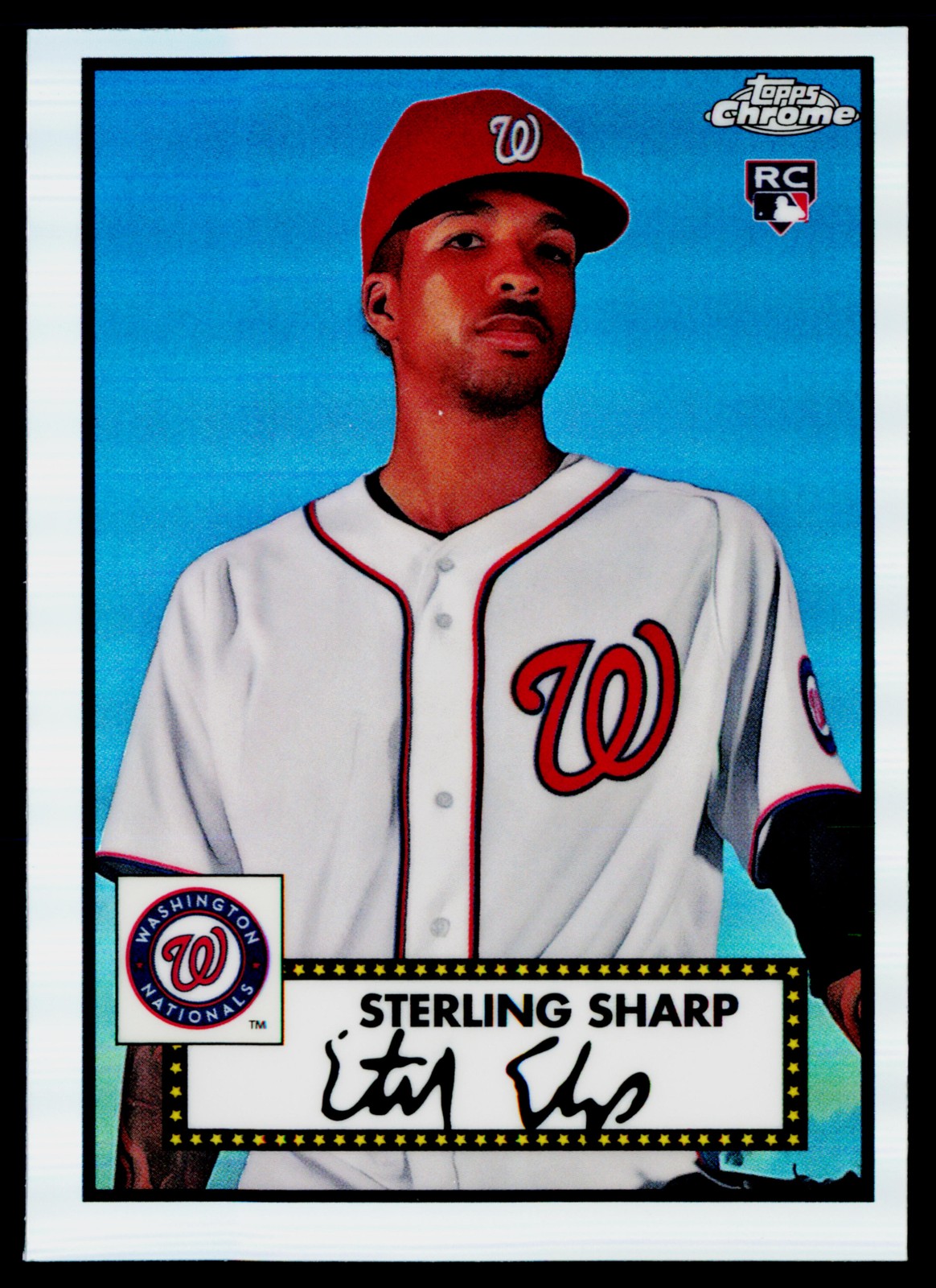 2021 Topps Chrome Platinum Anniversary #125 Sterling Sharp Refractor C12