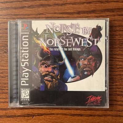 Norse by Norsewest The Return of the Lost Vikings PS1 PlayStat..  - Complete CIB
