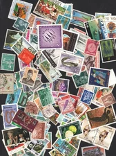 USED +110 STAMPS MIXED WORLDWIDE STAMPS (337)