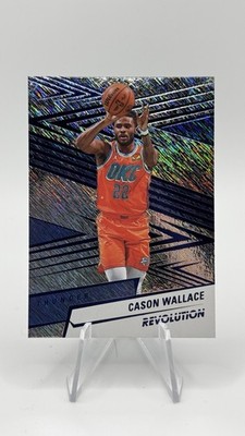 2024-25 Panini Revolution - Cason Wallace #75 Blue Storm