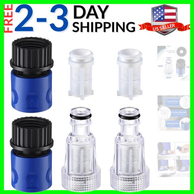 #ad #ad 6 Pack 3 4 Inch Pressure Washer Garden Hose Adapter Pressure Washer Accessor... $16.19