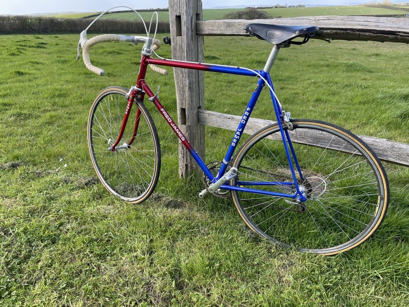 Fred James - Bob Jackson Restored - Vintage Cycle - Reynolds 531 Steel Frame