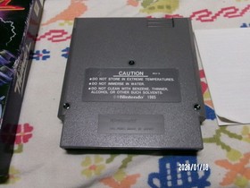 #761 Oval Seal Days of Thunder complete in box nintendo nes factory nr-MINT