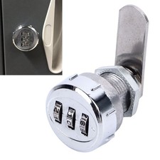 Combination Cabinet Cam Lock Mini 3 Digit Password Mechanical Cabinet Lock BLW