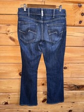 Ariat Real Denim Jeans Womens Sz 30S Boot Cut Dark Wash Midnight Real Alexandra