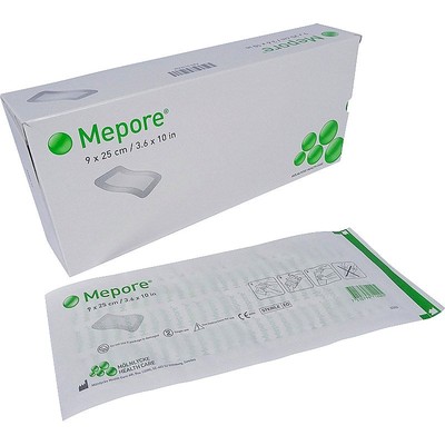 Mepore sterile saugfähige Wundauflagen 9 cm x 25 cm x 30 (671200)