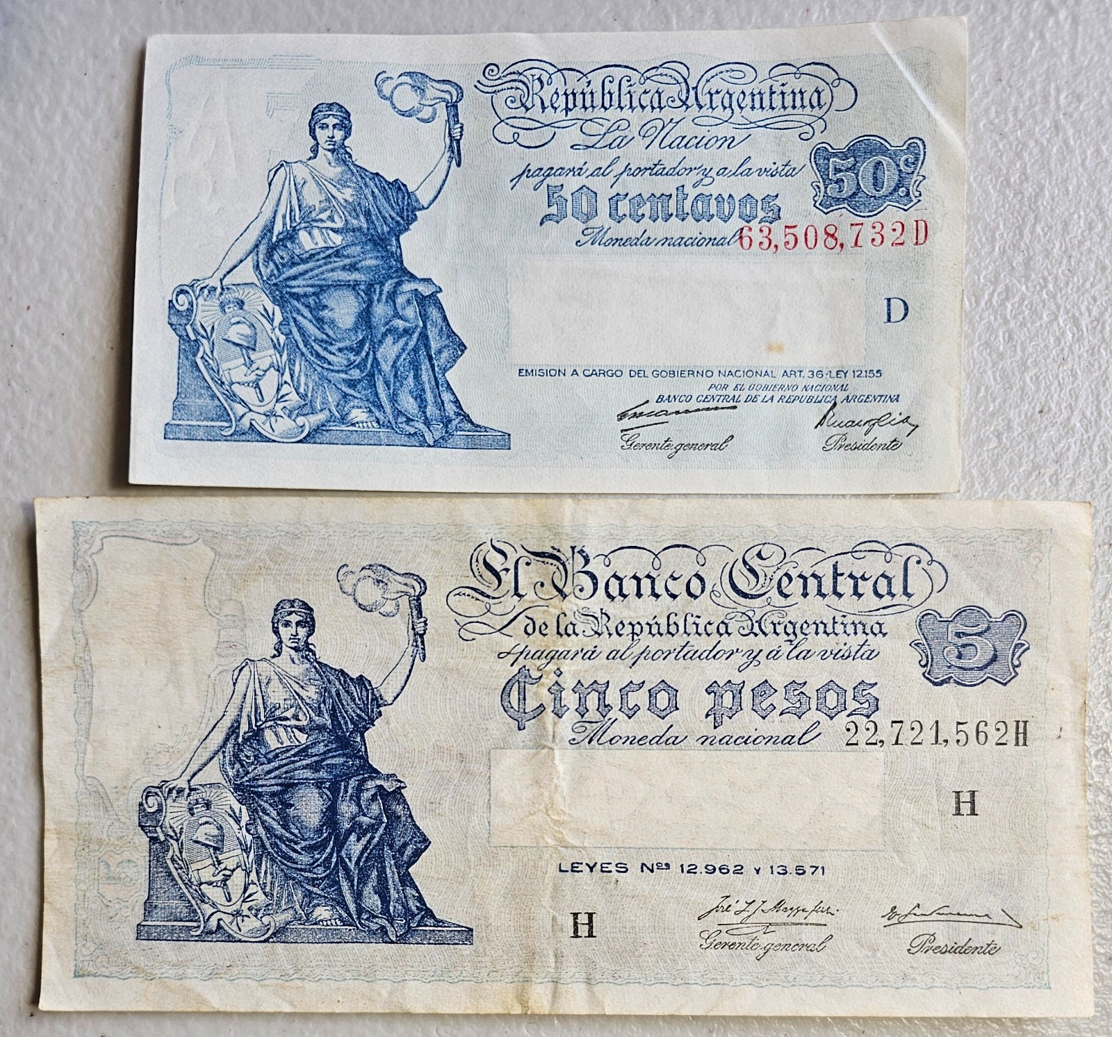 Argentina Lot of 2