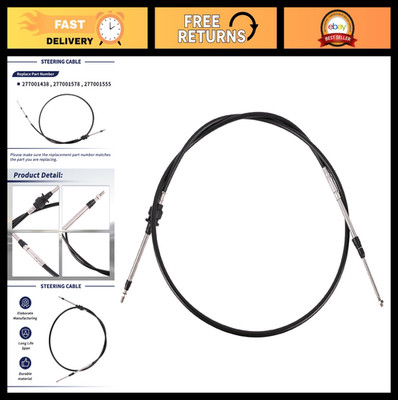 Steering Cable Compatible with Sea-Doo GTX RXT GTI Wake GTS RXP GTR 2002-2017 Re