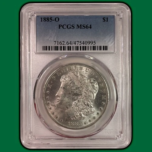 1885-O Morgan Dollar PCGS MS64 Mint State Coin #38896