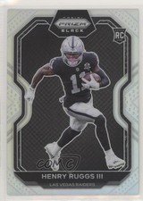 2020 Panini Chronicles Prizm Black Silver Henry Ruggs III #PB-15 12g7