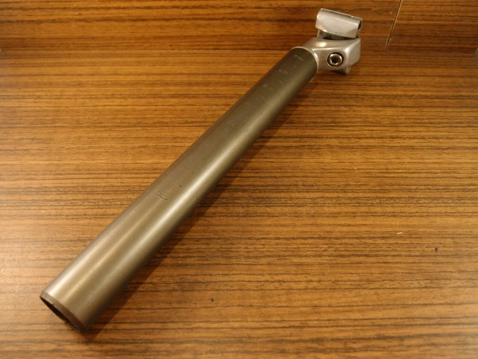 Tija de sillín lisa MTB años 90 Kalloy 31,2 mm Foto 2 de 4